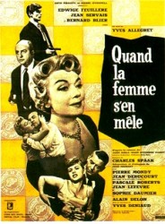 Quand la femme s'en mele aka Send a Woman When the Devil Fails (1957)