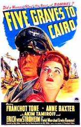 Five Graves to Cairo - Spionaj în deşert (1943)